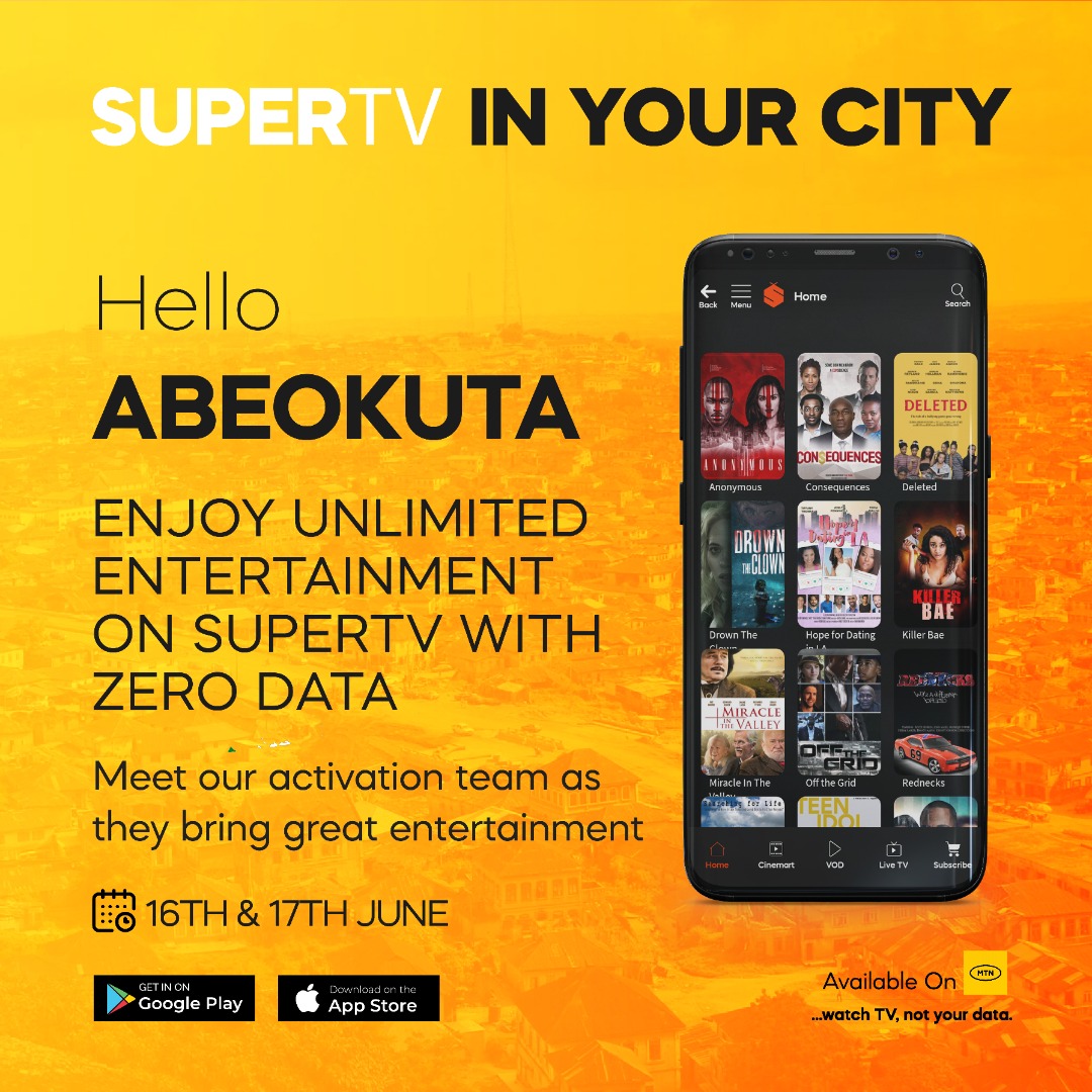 SuperTV Sets Abeokuta Agog With Exciting Consumer Activation